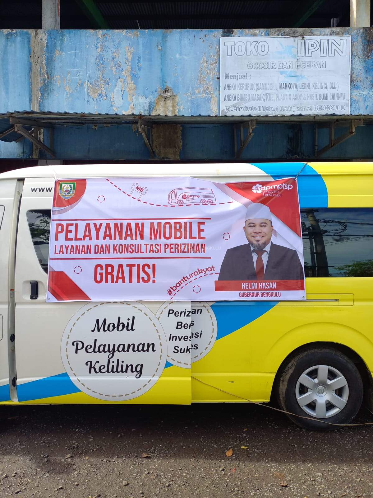 Inovasi Pelayanan Perizinan DPMPTSP Provinsi Bengkulu 