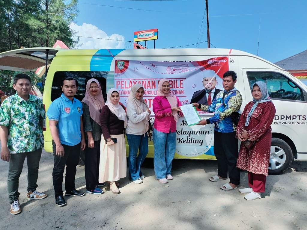 DPMPTSP Provinsi Bengkulu Hadirkan Pelayanan Perizinan Mobile di Festival Tabut 2025