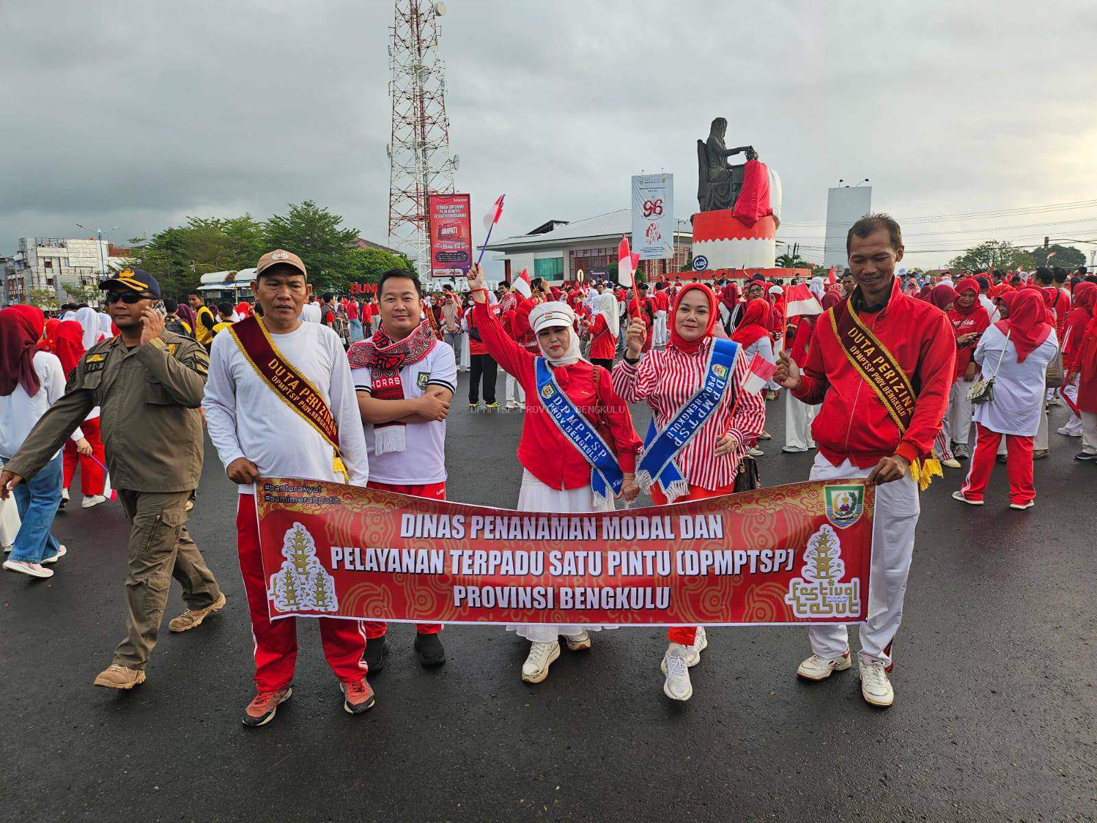 Kirab Merah Putih Tahun 2025 di Provinsi Bengkulu