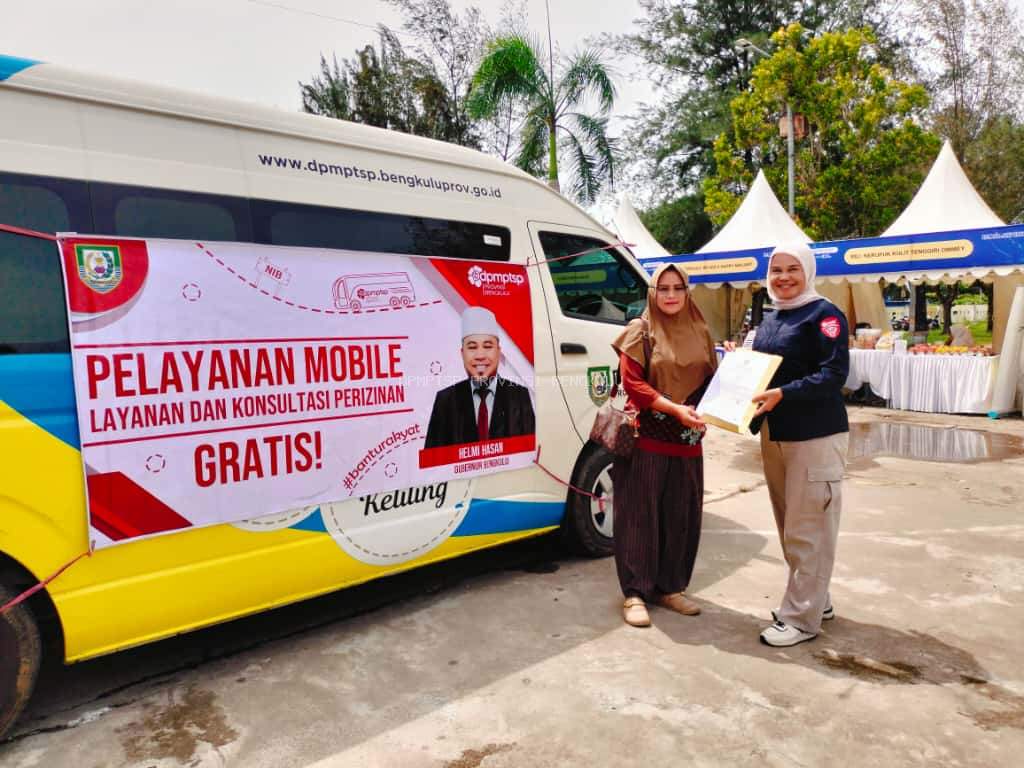 DPMPTSP Provinsi Bengkulu Aktif Dukung Festival Kemudahan Dan Perlindungan Usaha Mikro dengan Layanan Perizinan Langsung di Tempat