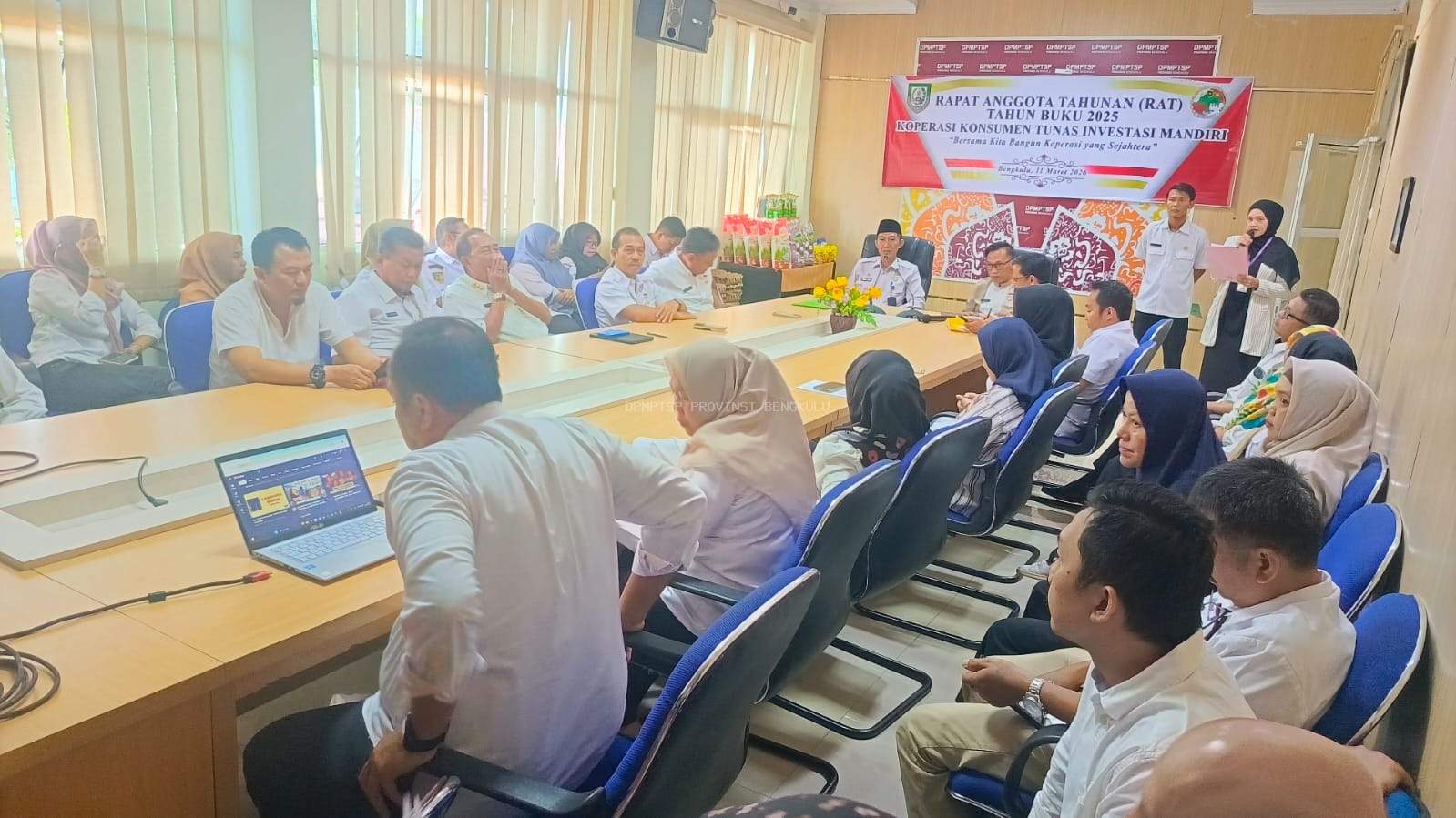 DPMPTSP Provinsi Bengkulu Gelar RAT Koperasi Tunas Investasi Mandiri Tahun Buku 2025