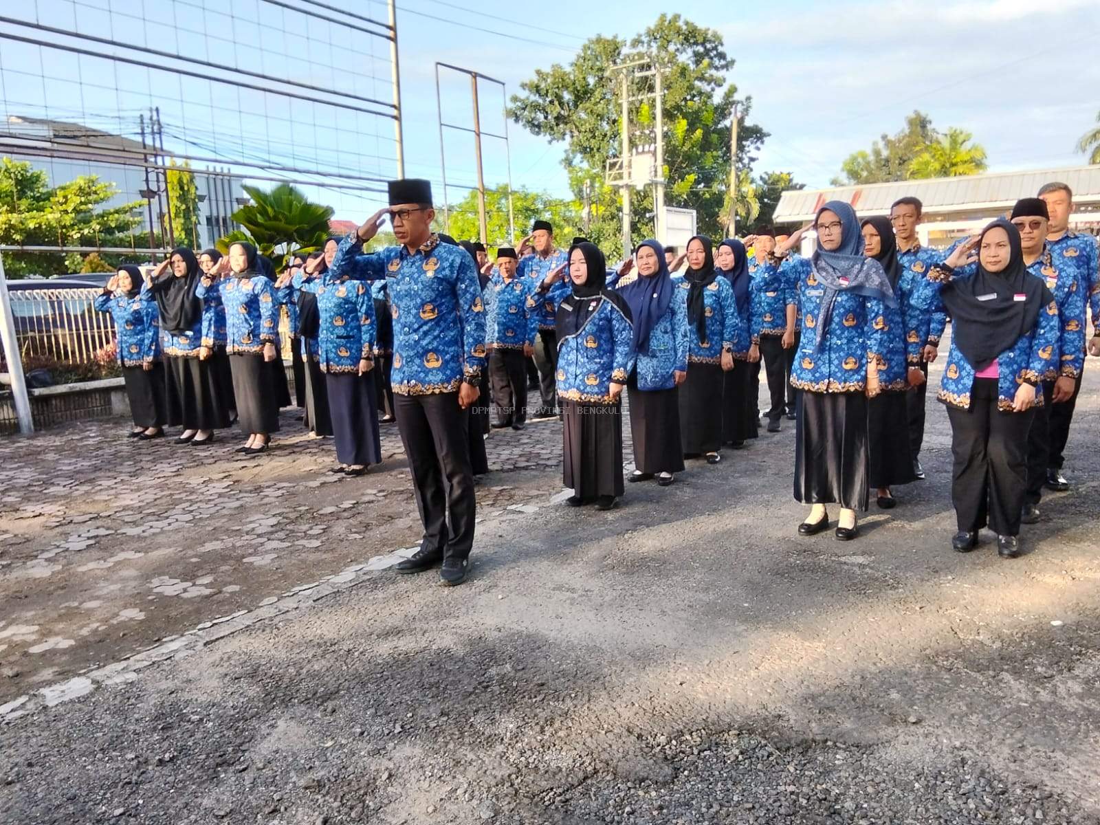 DPMPTSP Provinsi Bengkulu Gelar Upacara Hari Lahir Pancasila 2026