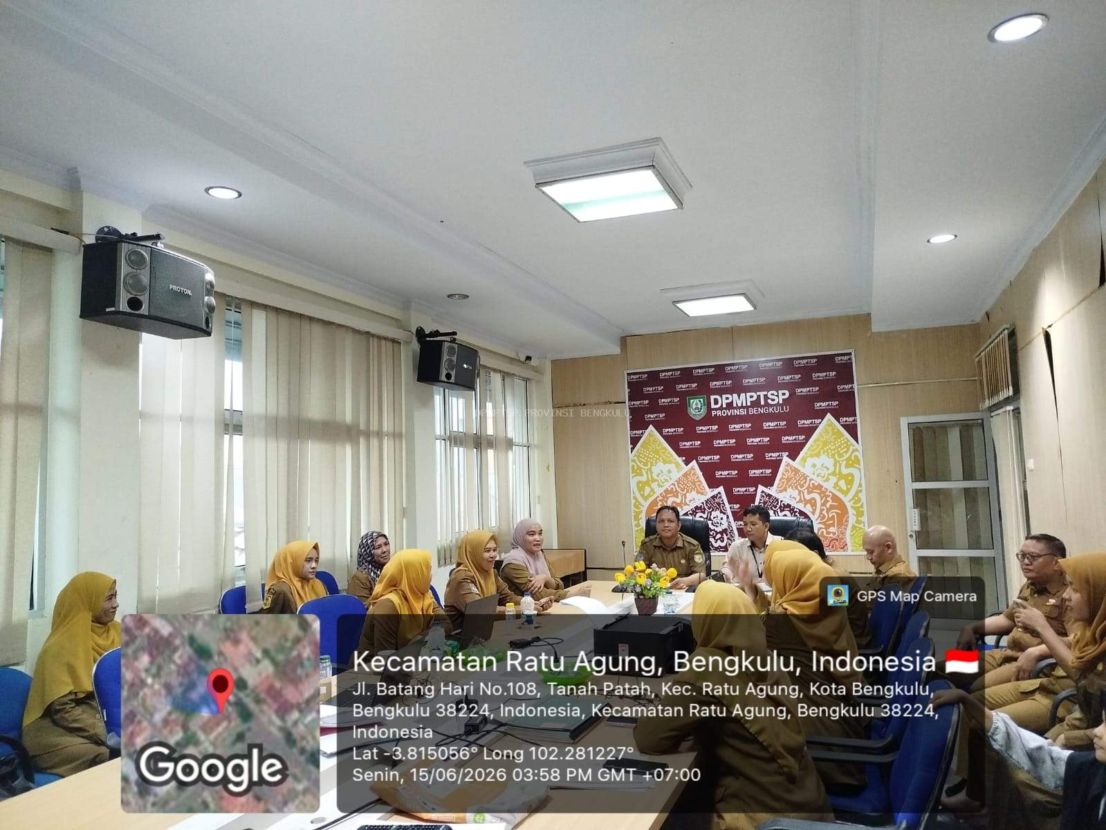 DPMPTSP Provinsi Bengkulu Ikuti Verifikasi Lapangan Kinerja PTSP dan PPB Tahun 2026