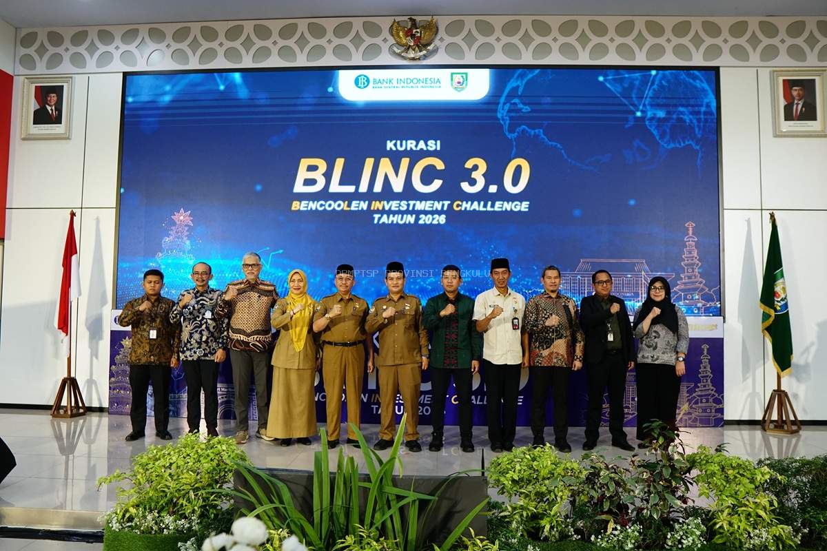 BLINC 3.0 Dorong Kesiapan Proyek Investasi Unggulan di Provinsi Bengkulu